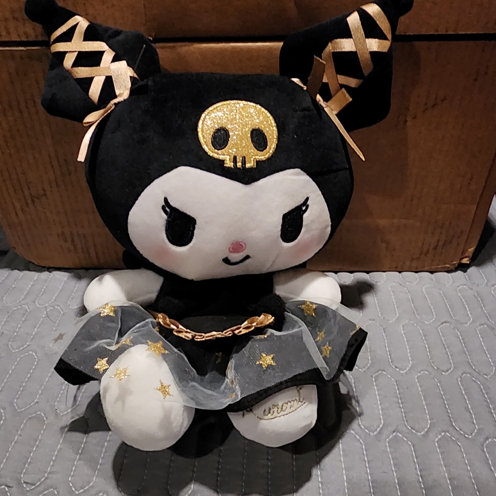 Collectible 10" hello kitty kuromi plush figure